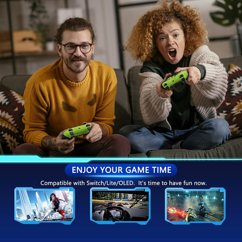 Wireless Switch Controller mit Hall-Effekt Joysticks und Turbo-Funktion – Nexora