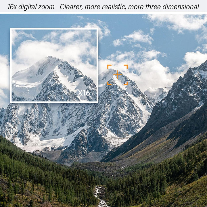 4K Kompakte Digitalkamera mit 58MP Fotos und 16-fachem Zoom – Lumora