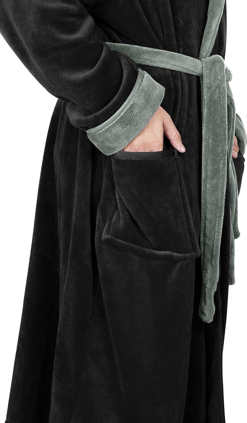 Comfortabele Heren Fleece Badjas - Harry