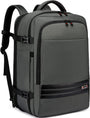 Erweiterbarer 45–55L Wasserdichter Reiserucksack mit 46,5 cm Laptopfach
