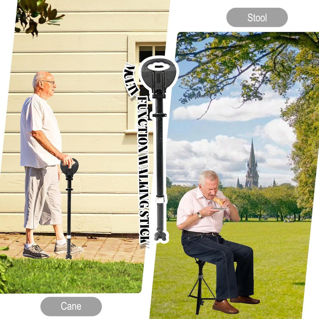 Klappstock mit Sitz – StepMate