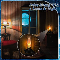 Vintage-Style Glas- & Metallöl Lampen Set von 2 – Ardin