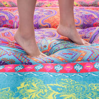 Faltbare japanische Futon-Bodenmatratze mit Memory-Foam-Unterstützung – Arivon