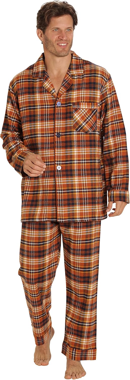 Luxe Flanellen Heren Pyjama - Wyatt