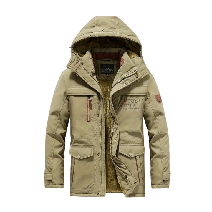 Herren Outdoorjacke gefüttert | Wasserdicht & winddicht – Kaspar