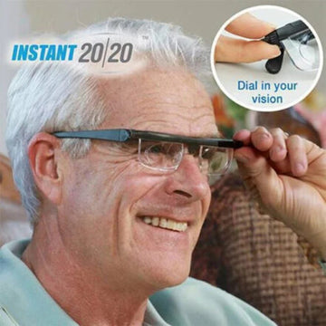 Verstellbare Brille für Nah- und Fernsicht - VisiFlex