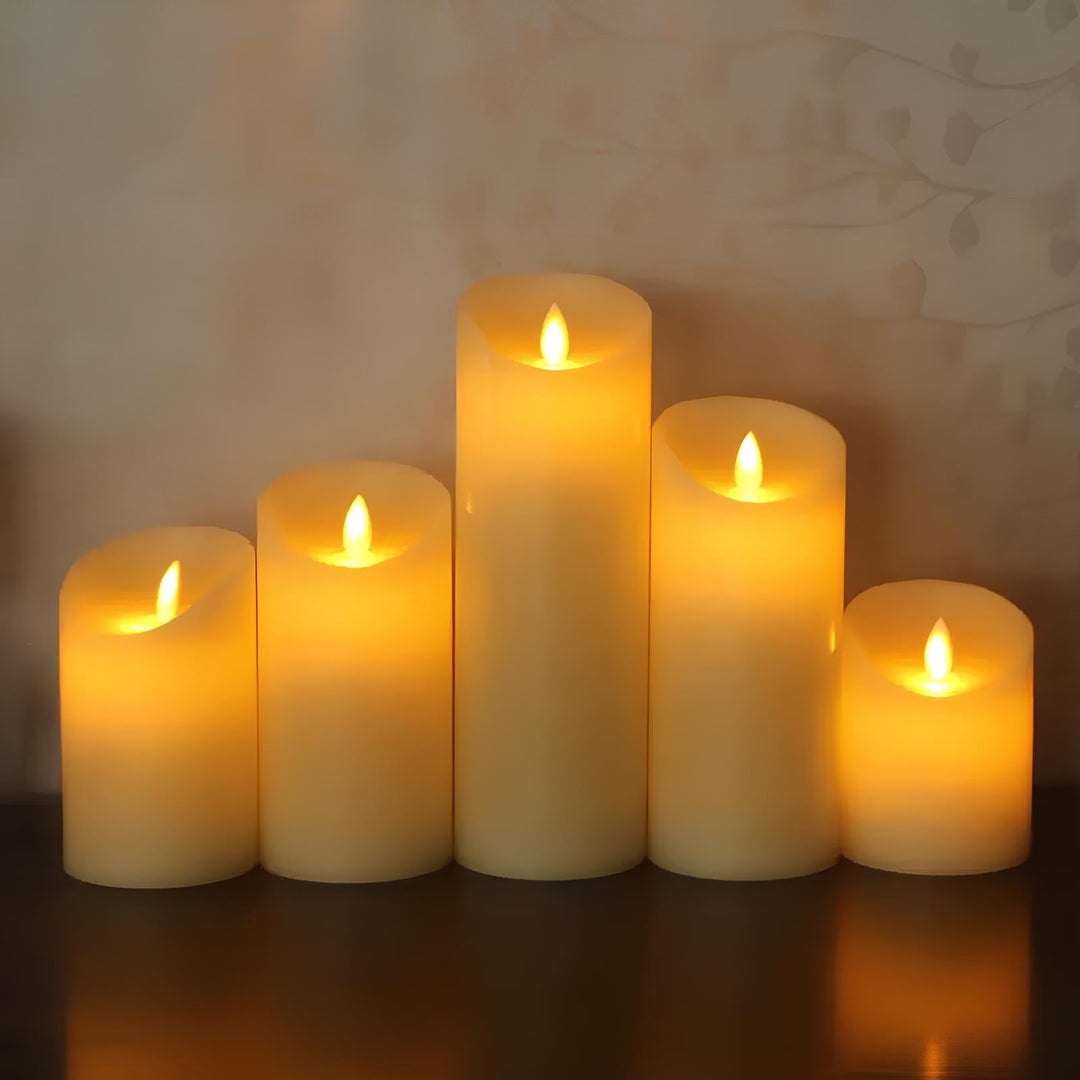 Stimmungsvolle LED-Kerzen - GlowFlicker