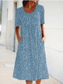 Stilvolles Kleid mit Blumenmuster – Eva | Das perfekte leichte Sommerkleid!
