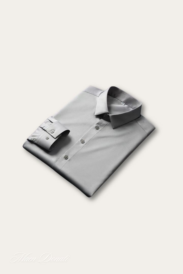 Stilvolles Satin Herrenhemd – Dario