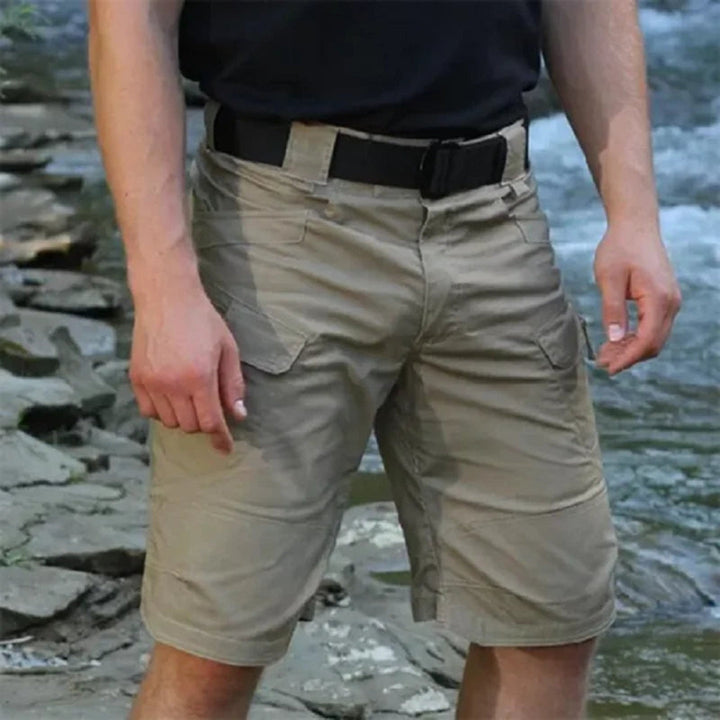 Cargo-shorts til herrer med 7 lommer og gratis bælte – Taro