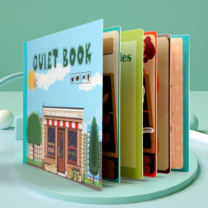 Bildungs-Busy Book für Kinder – LearnJoy