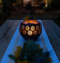 Blumen Kerzenlampe mit Duftdiffuser – Fleuris