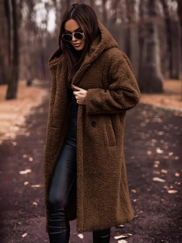 Damen Trenchcoat mit Gürtel & Doppelknopfleiste – Clara