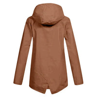 Trendige Damen Regenjacke mit Kapuze - Liora