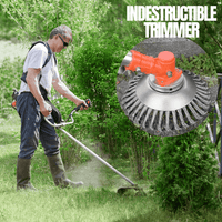 Stahl-Trimmerblatt für Unkraut & Gras – WeedRazor