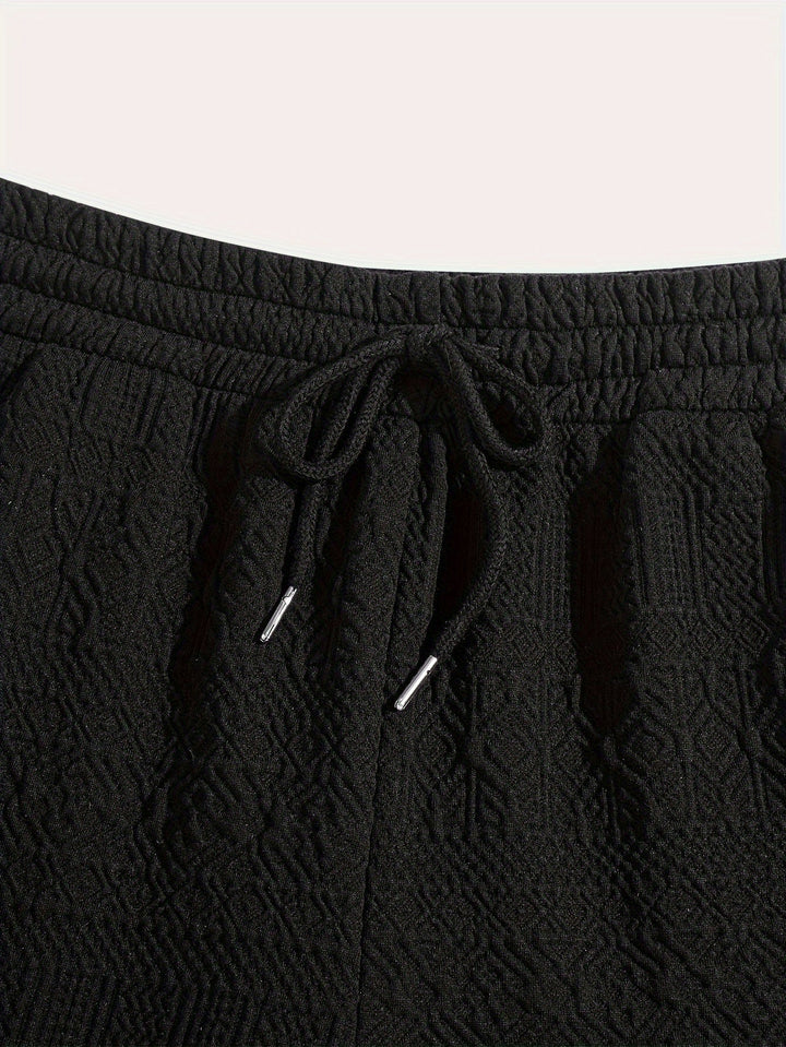 Sommer Shorts Herren Basic Look mit Kordelzug Komfort - Finn