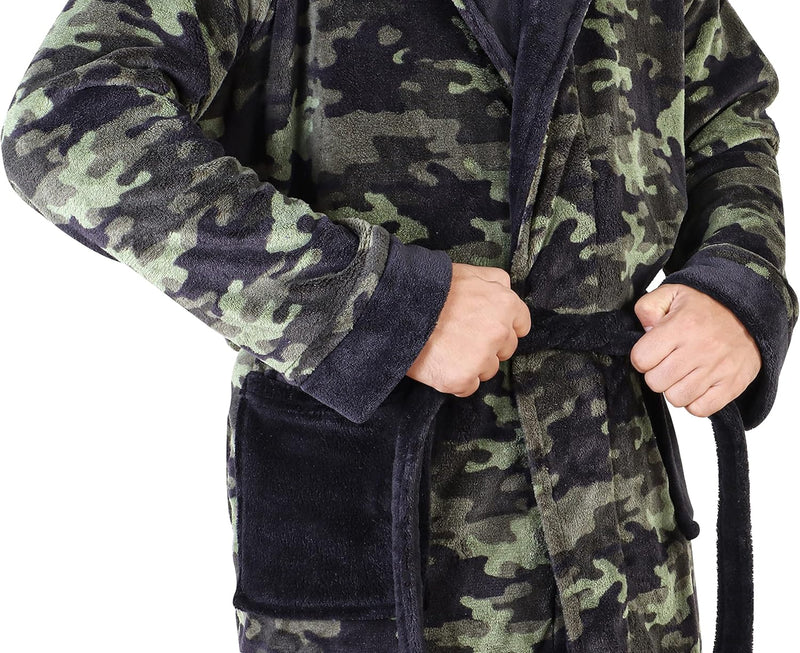 Comfortabele Heren Fleece Badjas - Harry