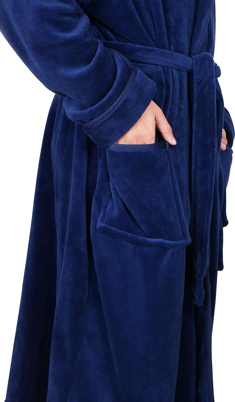 Comfortabele Heren Fleece Badjas - Harry