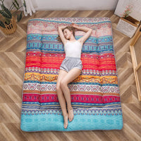Faltbare japanische Futon-Bodenmatratze mit Memory-Foam-Unterstützung – Arivon