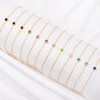 925 Sterling Silberarmband - GoldFlash