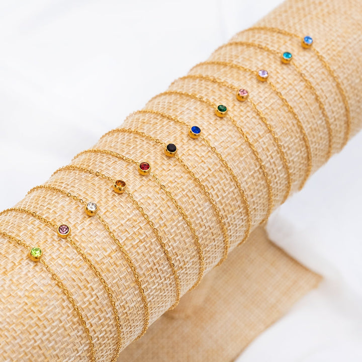 925 Sterling Silberarmband - GoldFlash