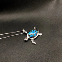 925er Silber Halskette - WisdomTurtle