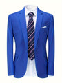 Klassischer Unifarbener Herrenblazer - Floris