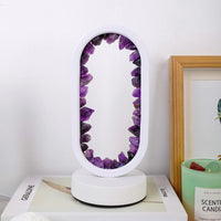 Handgemachte Amethystlampe - Serenith