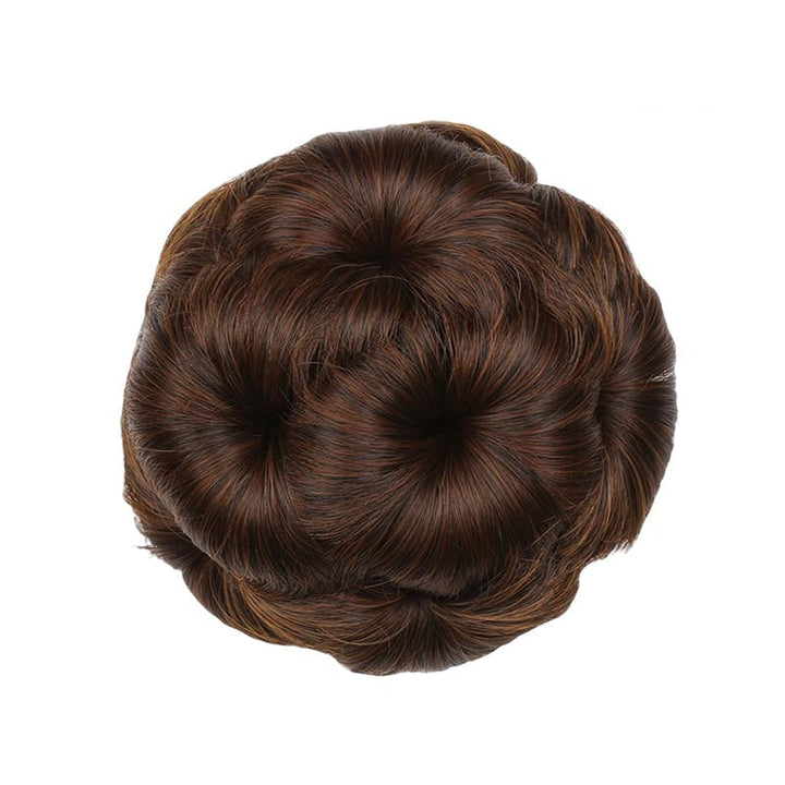 Blumenförmige Haarspange mit Haarverlängerung – Fiora