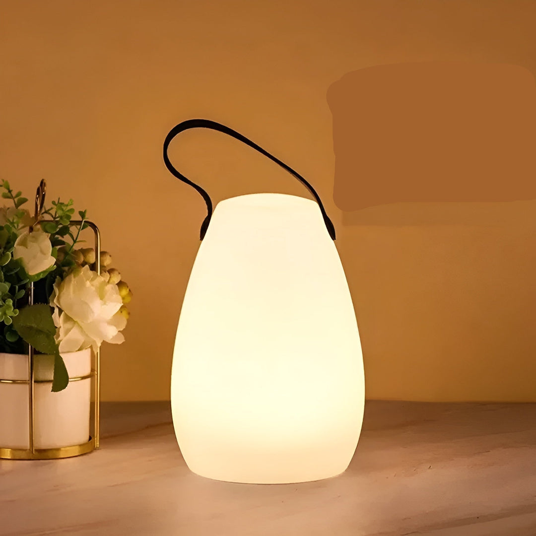 Wasserdichte Drahtlose LED Tischlampe für Innen & Außen - Lumora