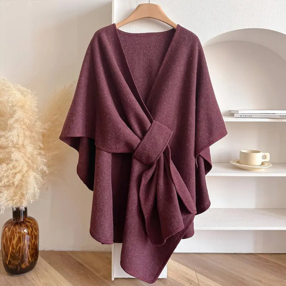 Damen Wickeltuch mit winddichtem Design – Celeste