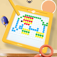 Magnetische Zeichenplatte mit Perlen - MagniDots