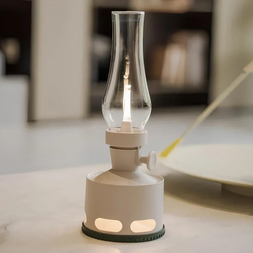 Wiederaufladbare Vintage LED Laterne - LumaLantern