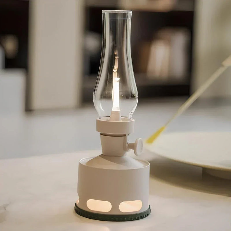 Wiederaufladbare Vintage LED Laterne - LumaLantern