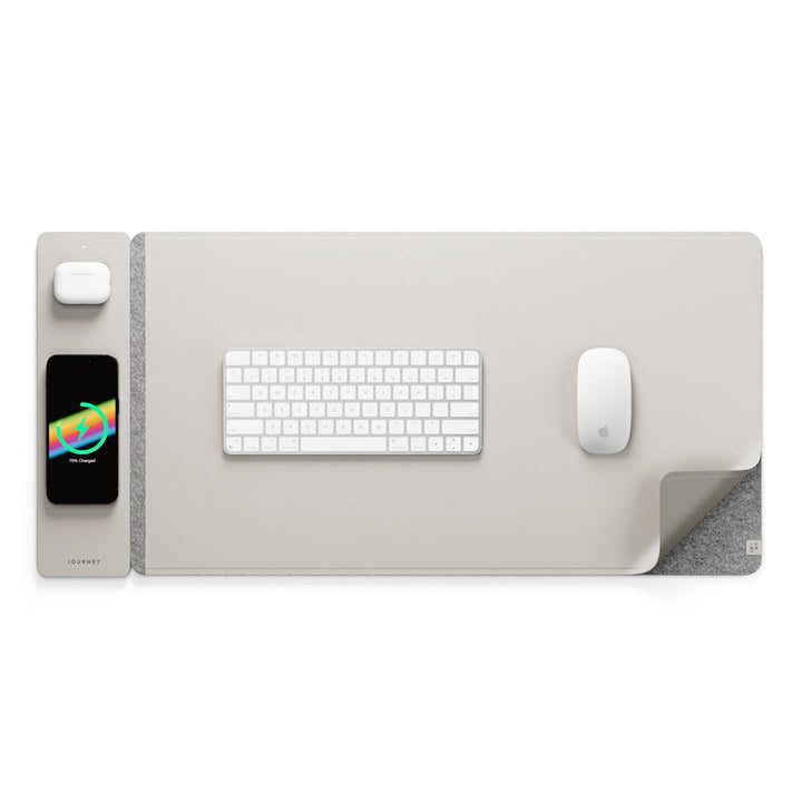 Drahtloses Aufladbares Schreibtischpad – ChargePad Flex