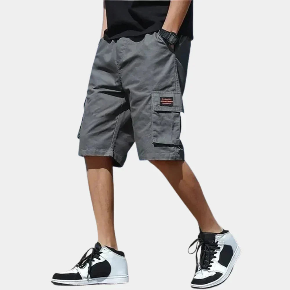 Kurze Cargo Shorts aus Baumwolle – Finn