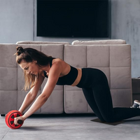 Ab Roller mit breiten Reifen - CoreX
