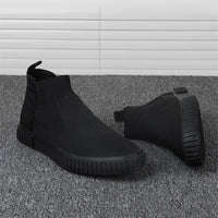 Herren Canvas-Sneaker mit High-Top-Design – Lennard