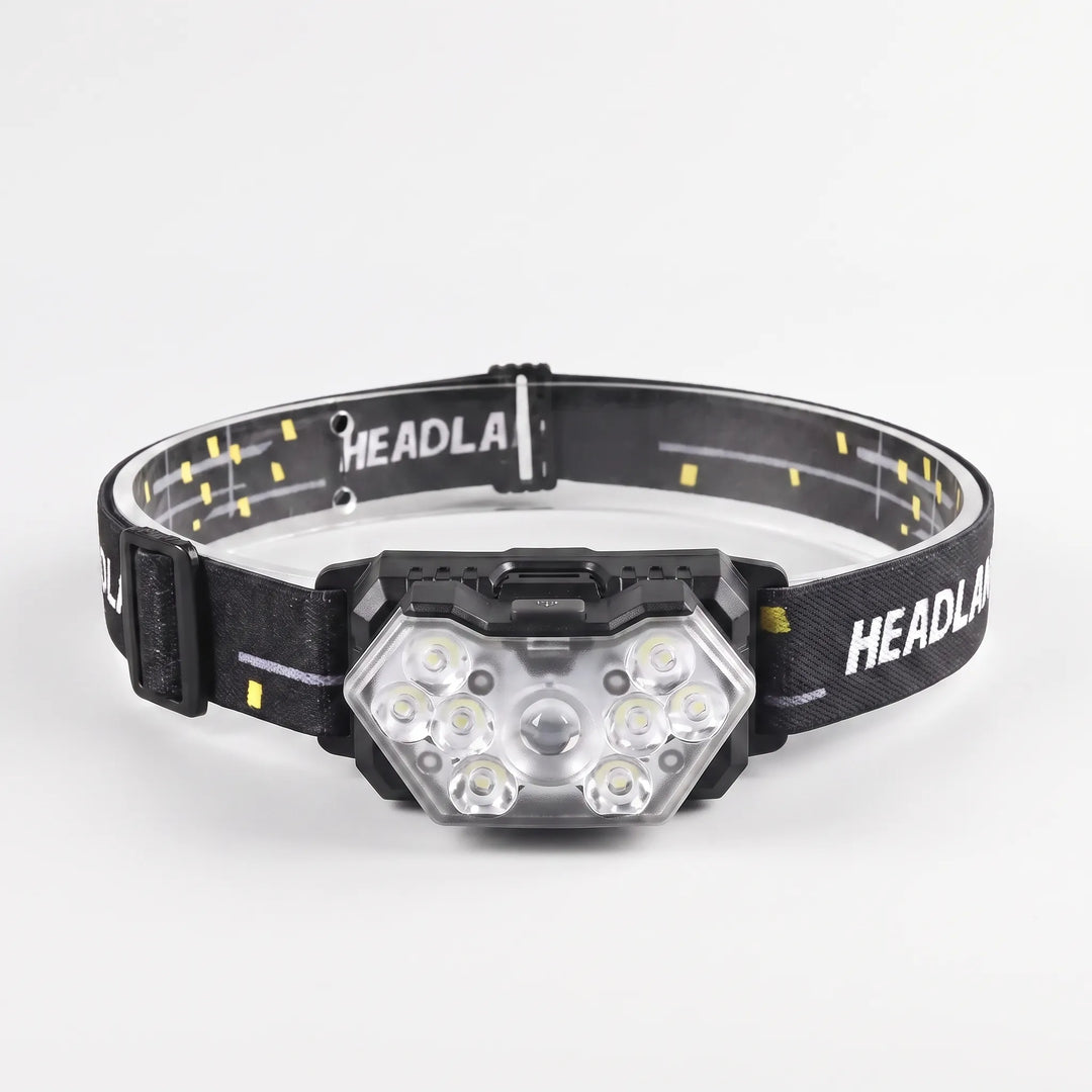 Akku-Stirnlampe Mit Bewegungssensor - Optiva