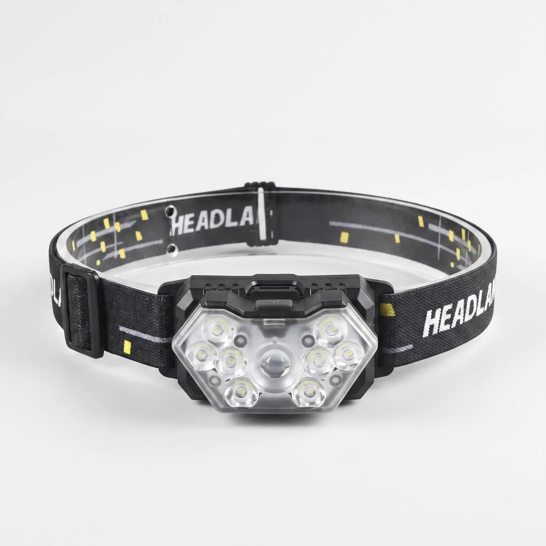 Akku-Stirnlampe Mit Bewegungssensor - Optiva