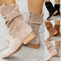Trendiger Damen Herbst-Absatzstiefel – Elif