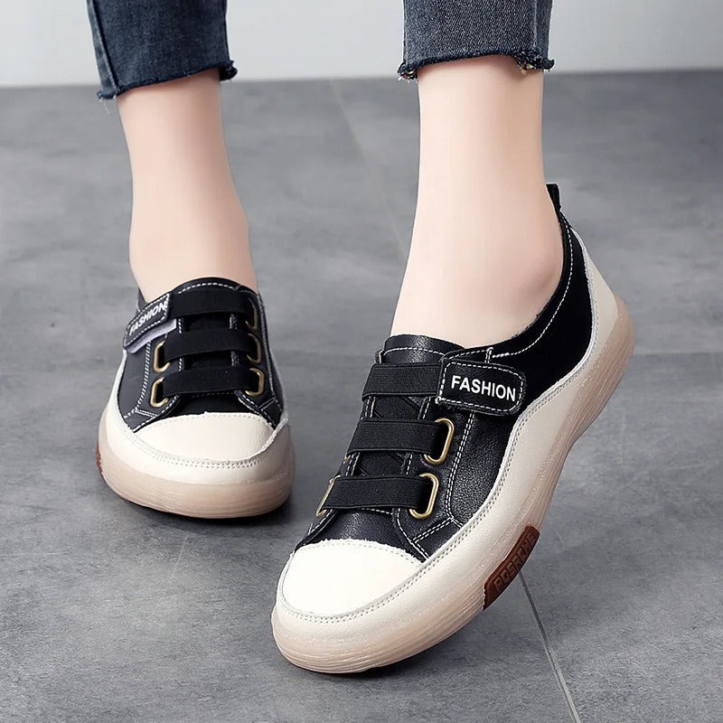 Elegante Echtleder-Sneaker für Damen – Beatrice