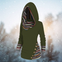 Tribale Hoodie mit Geometrischem Muster – Naïma