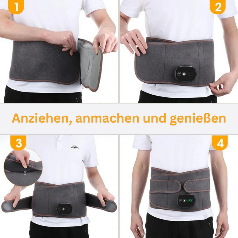 Orthopädisches Rückenband mit Infrarottherapie – ThermaLum
