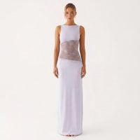 Ärmelloses Maxi Abendkleid - Lilith