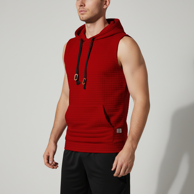 Ärmelloses Sportshirt Mit Kapuze - Hoodryve 