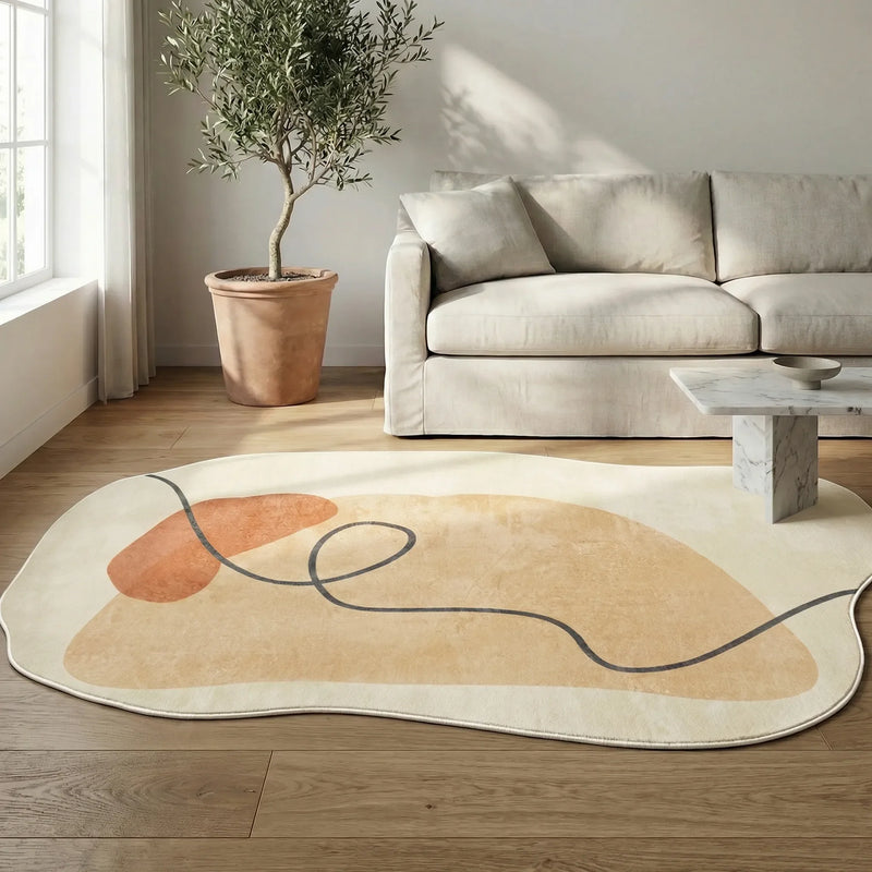 Asymmetrischer Wohnteppich - Lussence