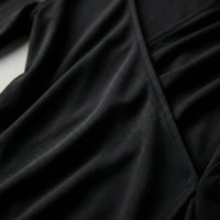 Asymmetrisches Maxikleid Mit Stehkragen - Tonya