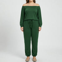 Asymmetrisches Plus-Size Twin Set Damen - Julia