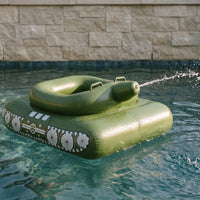 Aufblasbares Panzer-Wasserspielzeug - Flotank